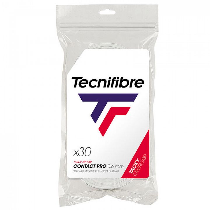 Tecnifibre Contact Pro Overgrip x30 White